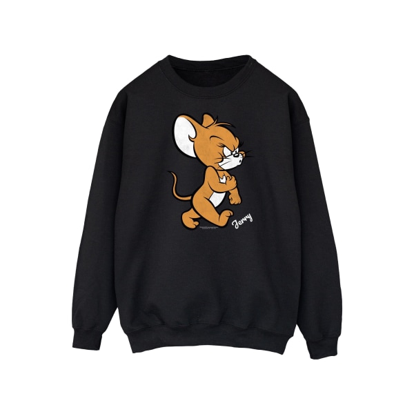 Tom och Jerry Herr Angry Mouse Cotton Sweatshirt XXL Svart Black XXL