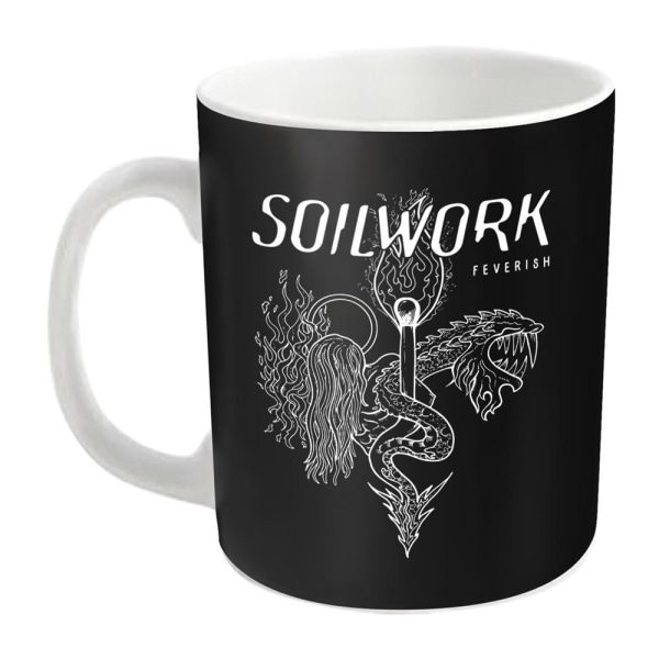 Soilwork Feverish Mug En Storlek Vit/Svart White/Black One Size