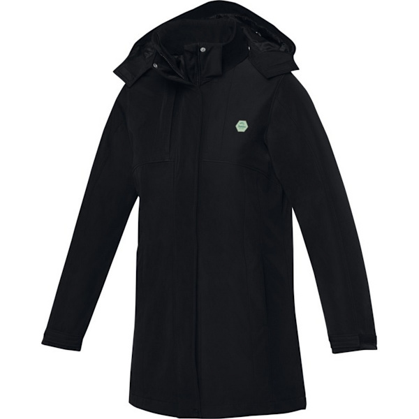Elevate Life Dam/Damer Hardy Isolerad Parka XS Solid Black Solid Black XS