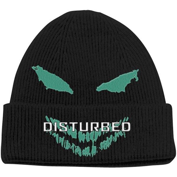 Disturbed Unisex Vuxen Grön Ansiktsmössa En Storlek Svart Black One Size