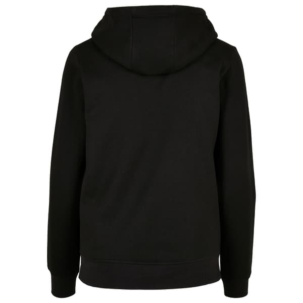 Build Your Brand Dam Basic Full Zip Hoodie XL Svart Black XL