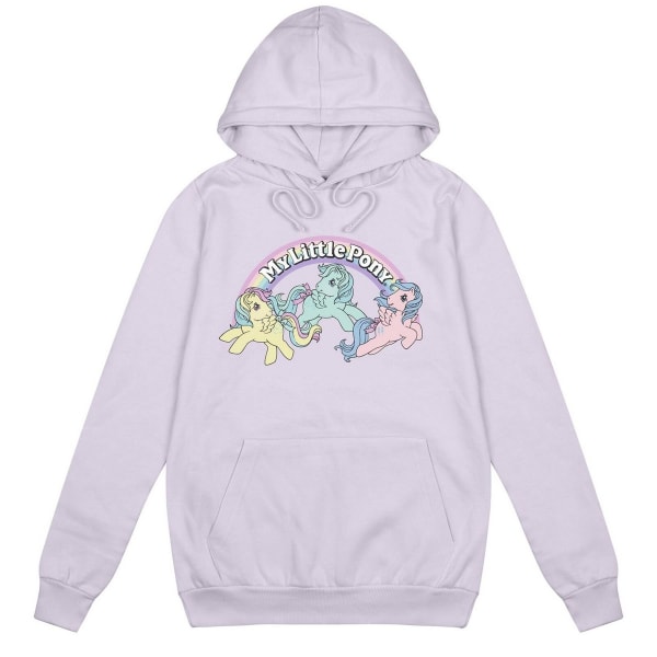 My Little Pony Dam/Dam Original Rainbow Hoodie XL Lavende Lavender XL