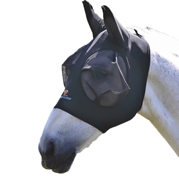 Shires Stretch Hästflugmössa Liten Ponny Jet Black Jet Black Small Pony