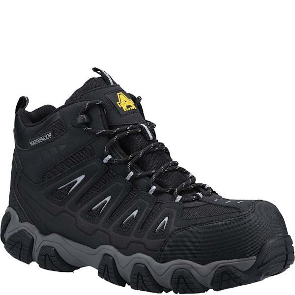 Amblers herr AS801 vattentäta lädersäkerhetskängor 6.5 UK svart Black 6.5 UK