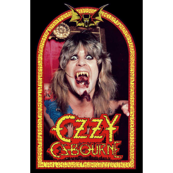 Ozzy Osbourne Speak Of The Devil Textilaffisch One Size Multic Multicoloured One Size