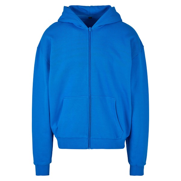 Bygg ditt varumärke Herr Ultra Heavyweight Full Zip Hoodie M Cobal Cobalt Blue M