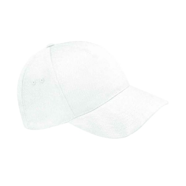 Beechfield Ultimate Baseball Cap One Size Vit White One Size