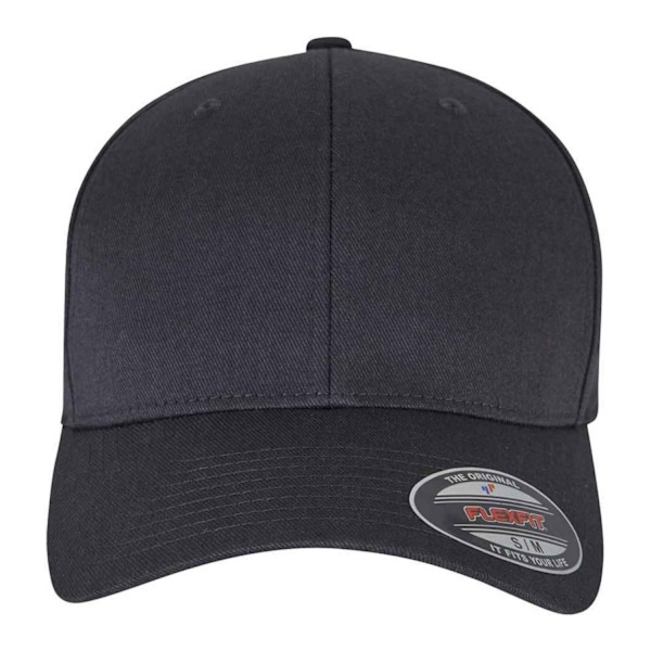 Flexfit Wooly Combed Cap XXL Charcoal Charcoal XXL