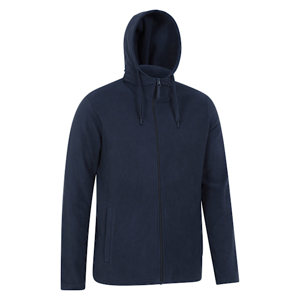 Mountain Warehouse Camber Fleece Full Zip Hoodie XXS Blå Blue XXS