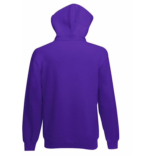Fruit Of The Loom Herr Hoodie / Tröja L Lila Purple L