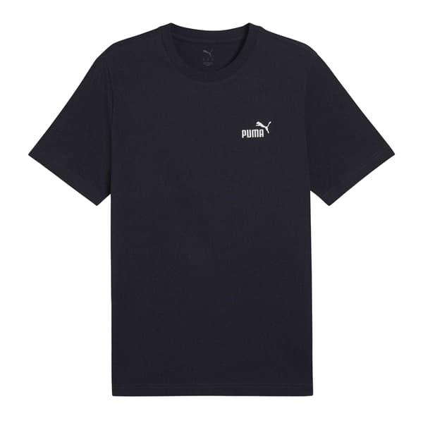 Puma Herr Essentials Small Logo T-shirt S Marinblå Navy S