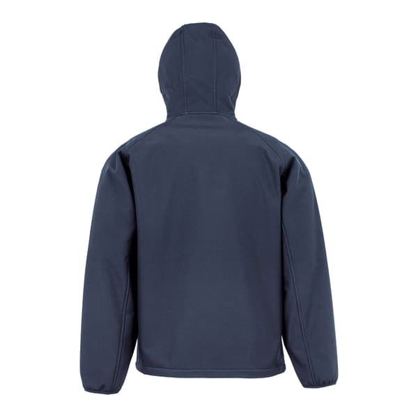 Result Återvunnen Herr 3-lagers utskrivbar Soft Shell Jacka 4XL Na Navy 4XL