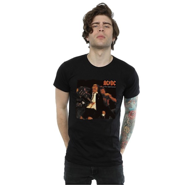 AC/DC Mens If You Want Blood T-Shirt XL Svart Black XL
