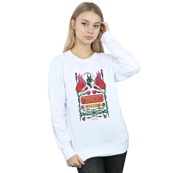 Fantastiska vidunder Kvinnors/Damers köttätande träd Sweatshirt XX White XXL