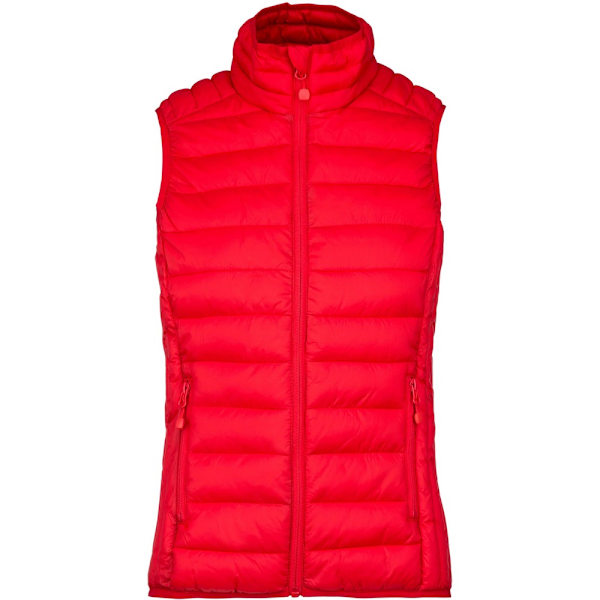 Kariban Dam/Kvinna Lätt Dunväst XL Röd Red XL