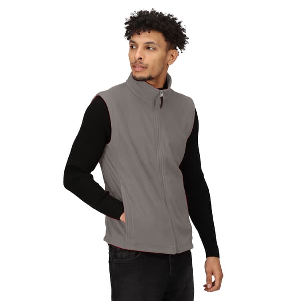 Regatta Herr 210 Microfleece Bodywarmer / Gilet M Seal Grey Seal Grey M