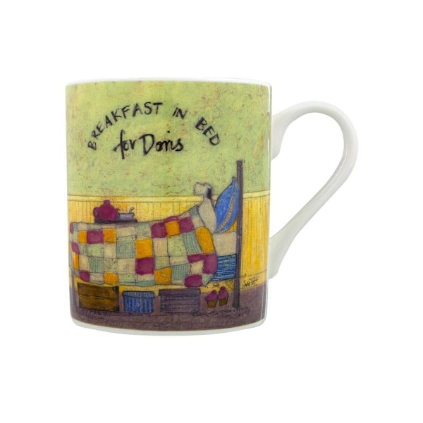 Sam Toft Frukost På Sängen För Doris Mugg En Storlek Flerfärgad Multicoloured One Size