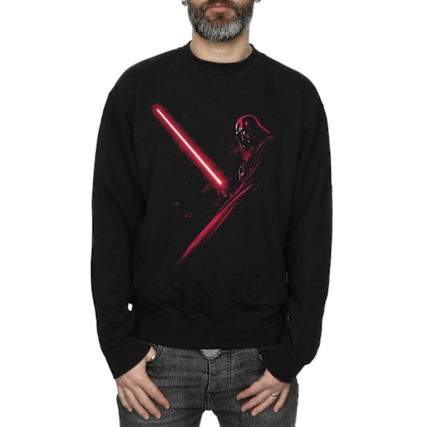 Star Wars Herr Darth Vader Shadow Sweatshirt M Svart Black M