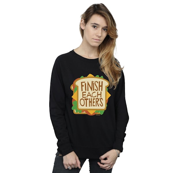 Disney Dam/Kvinnor Wreck It Ralph Anna´s Tröja Sweatshirt S B Black S