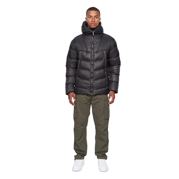Duck and Cover Mens Raymax Vadderad Jacka L Svart Black L