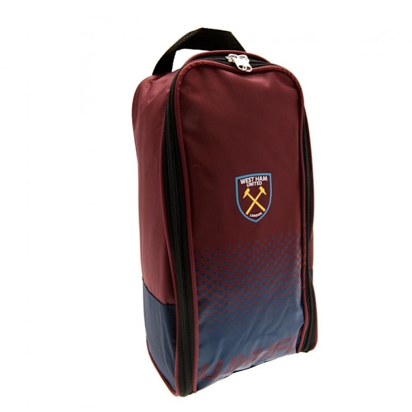 West Ham United FC Fade Design Boot Bag One Size Claret/Blue Claret/Blue One Size