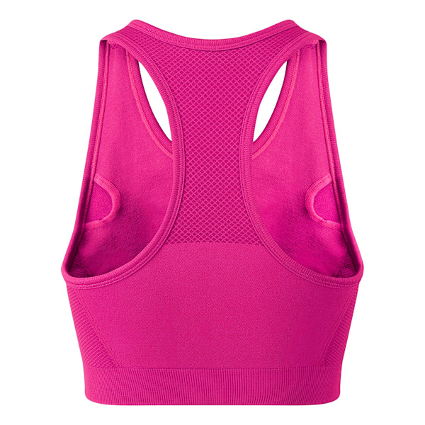 TriDri Dam/Kvinnor Sömlös 3D Passform Multi-Sport Solid Färg S Fuchsia M