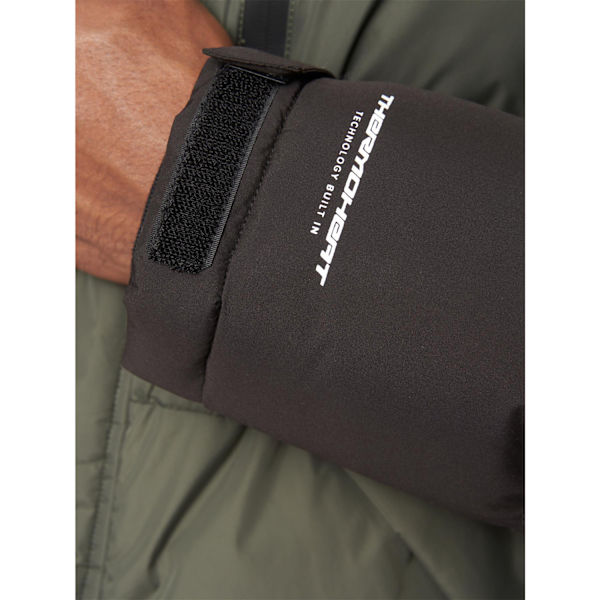 Crosshatch Herr Squadage Panelerad Jacka M Oliv Olive M