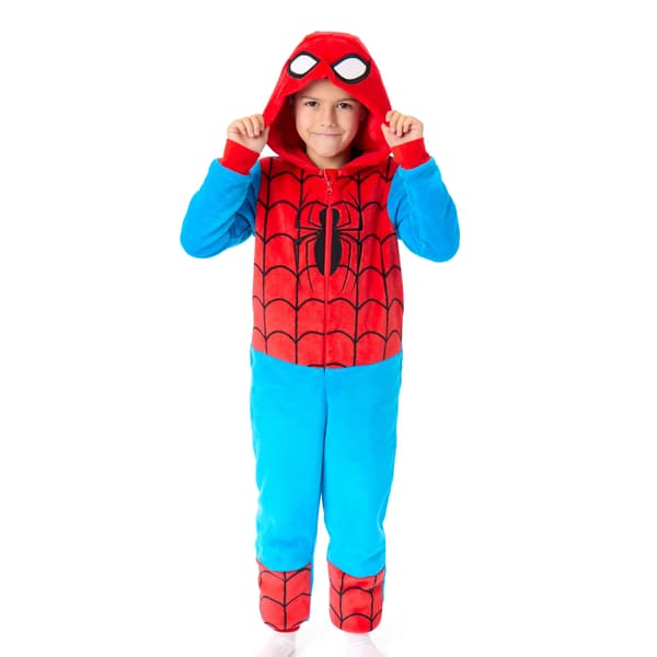 Spider-Man Barnoverall 8-9 år Blå/Röd Blue/Red 8-9 Years