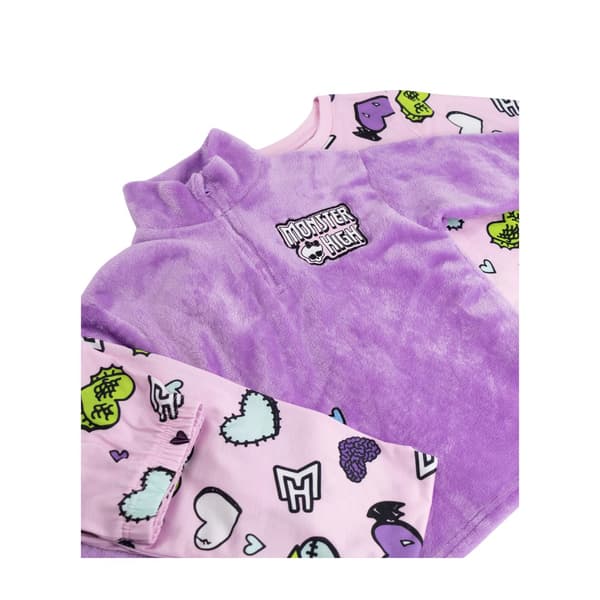 Monster High Flickvänners Långärmade Långa Pyjamas Set (3-pack) 7-8 Multicoloured 7-8 Years
