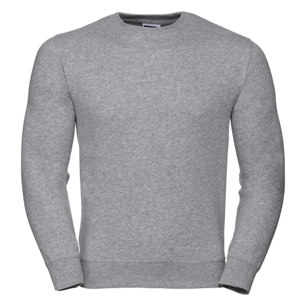 Russell Mens Authentic Sweatshirt (smalare snitt) S Lätt Oxford Light Oxford S