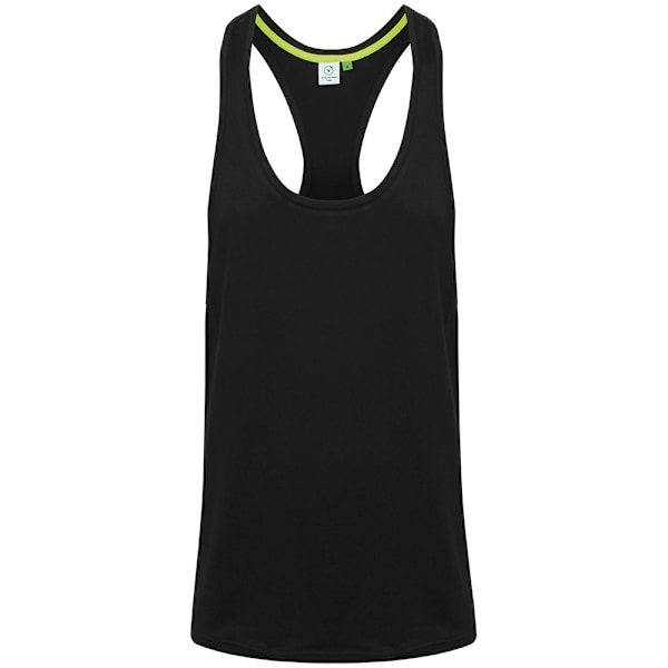 Tombo Herr Muscle Vest Top S Svart Black S