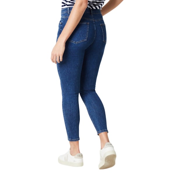 Dorothy Perkins Stretch Skinny Jeans för Kvinnor/Dam i Petite Storlek 6 UK Mid Wash 6 UK R
