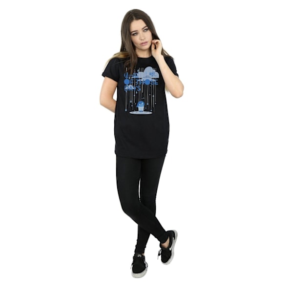 Inside Out Dam/Kvinnor En Av Dessa Dagar Bomull Boyfriend T-S Black S