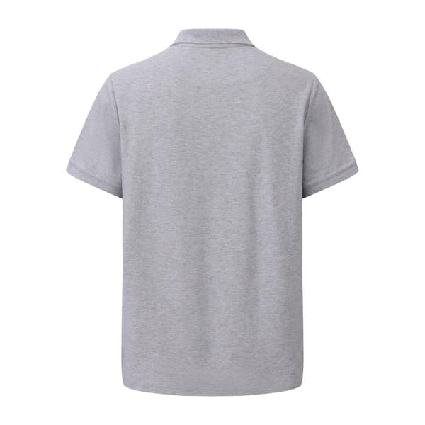 Pretty Green Pikétröja i bomull för män XL Grå Grey XL