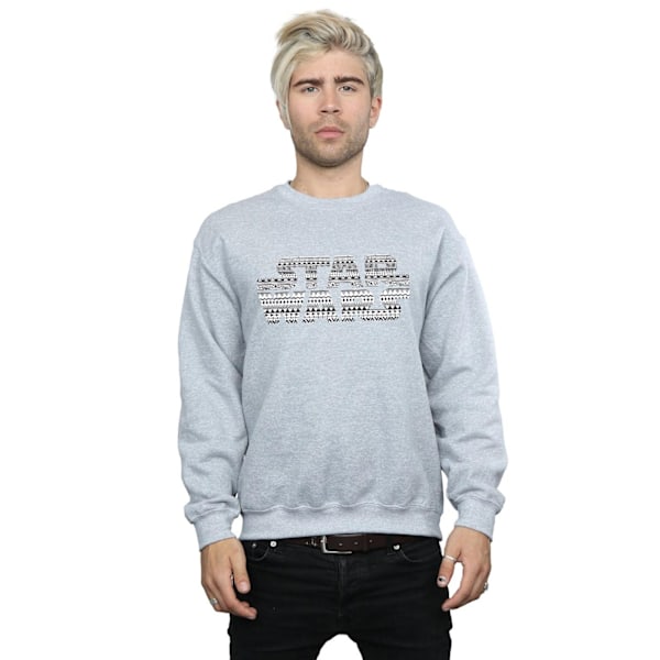 Star Wars Aztec Logo Mono Sweatshirt XL Sports Grey Sports Grey XL