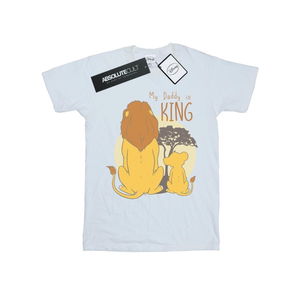 Disney Boys Lejonkungen My Daddy Is King T-shirt 9-11 år W White 9-11 Years