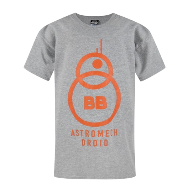 Star Wars Boys The Force Awakens BB-8 T-shirt 5-6 år Grå Grey 5-6 Years