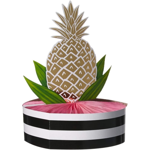 Creative Party Folie Ananas Party Centerpiece One Size Multic Multicoloured One Size