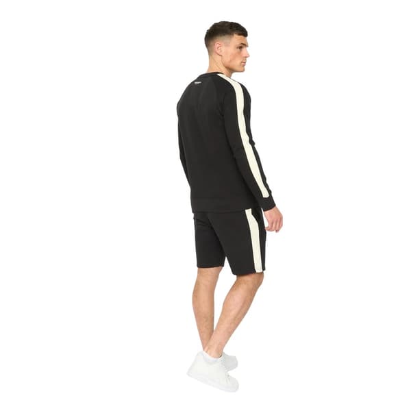 Crosshatch Herr Cresswill Sweatshirt S Svart Black S