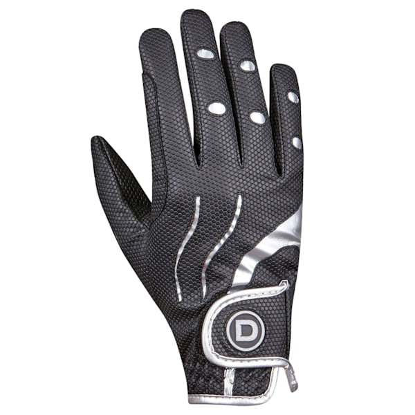 Dublin Pro Everyday Riding Gloves M Svart/Silver Black/Silver M