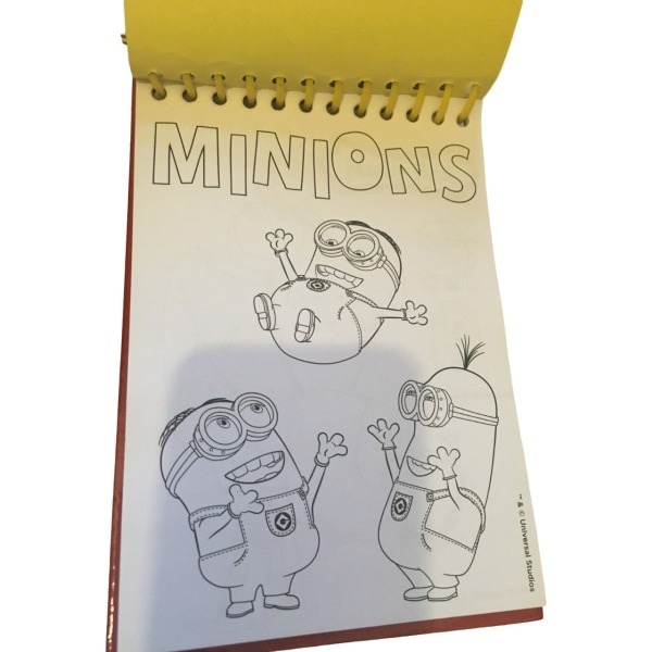 Despicable Me Det kunde vara värre Mini Minions Sketchbook Set One Black/White/Yellow One Size