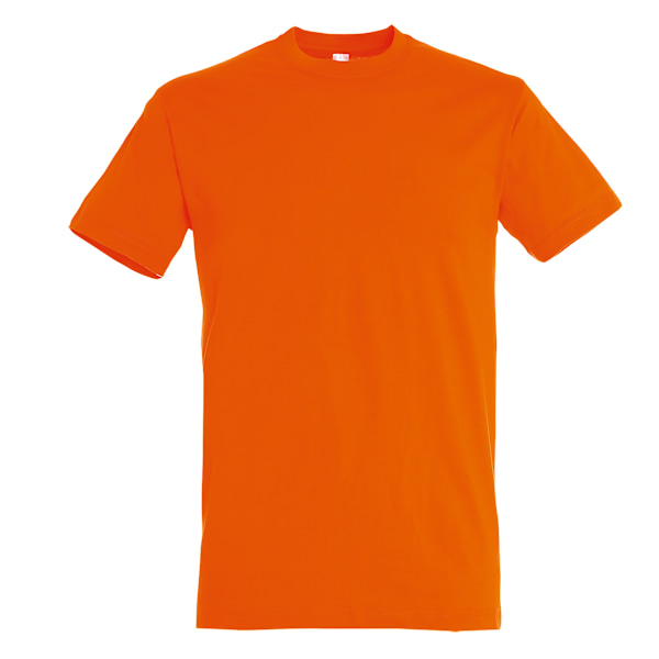 SOLS Herr Regent Kortärmad T-shirt 5XL Orange Orange 5XL