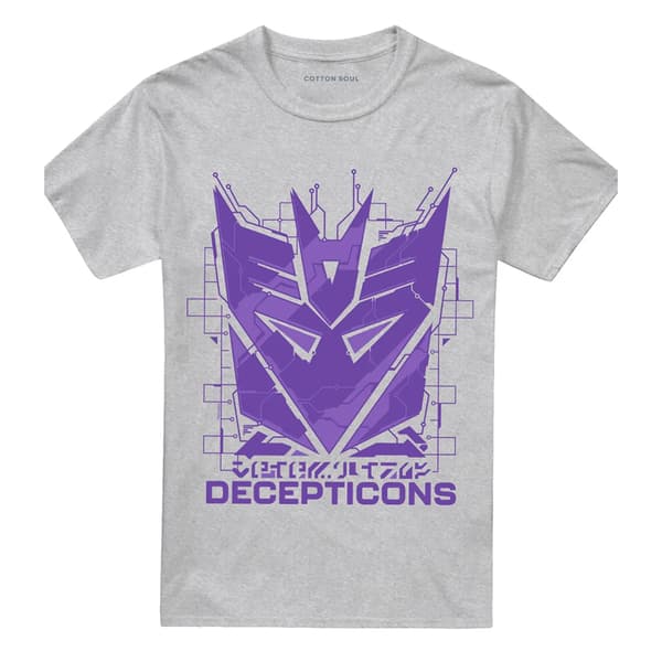 Transformers Unisex Vuxen Generations Tech Icon Decepticons Logotyp Athletic XL