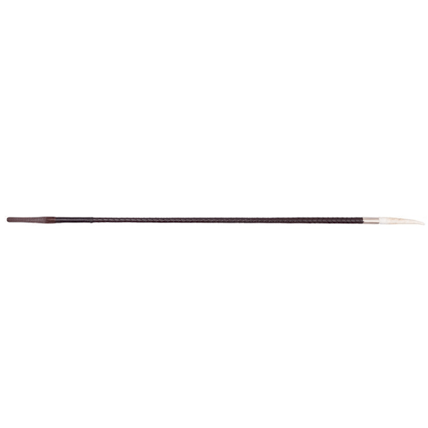 Supreme Products Flätad Läder Hästutställningskäpp 24in Brun Brown 24in