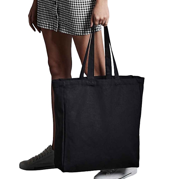 Quadra Canvas Classic Shopper Bag - 19 liter (2-pack) En storlek Black One Size