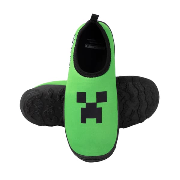 Minecraft Pojkar Aqua Creeper Vattenskor 2 UK Grön Green 2 UK