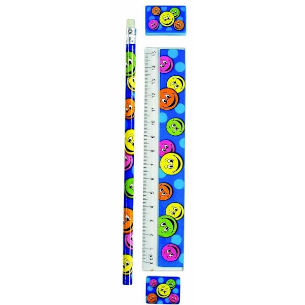 Playwrite Gladje Ansikte Pappersvaror Set En Storlek Flerfärgad Multicoloured One Size