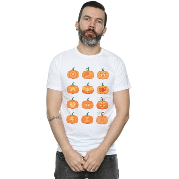 Marvel Avengers Halloween Pumpa T-shirt S Vit White S