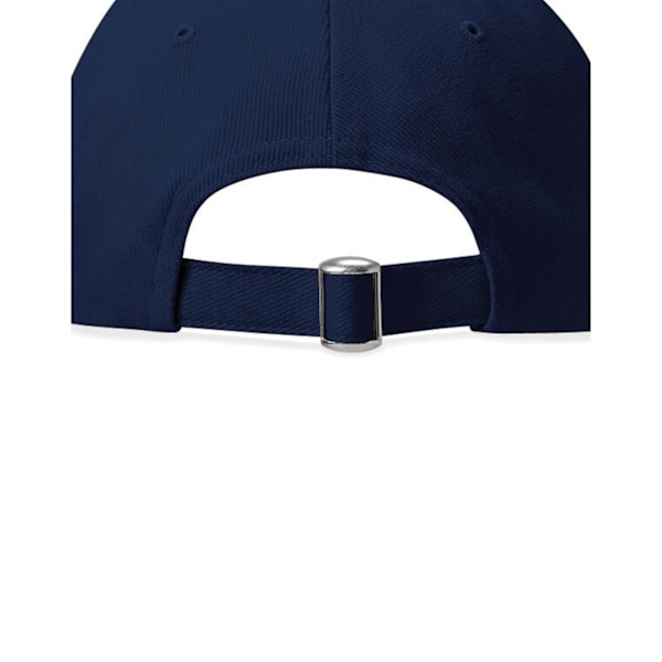 Beechfield Unisex Pro-Style Heavy Brushed Cotton Baseball Cap French Navy One Size