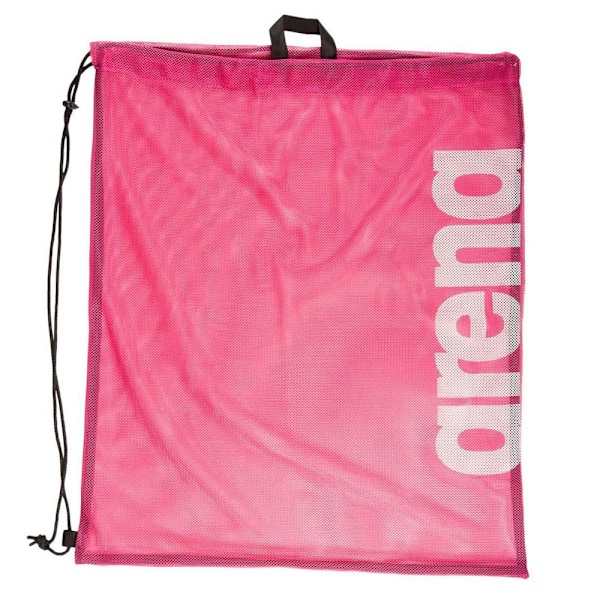 Arena Swim Team Mesh Drawstring Bag One Size Rosa/Vit Pink/White One Size